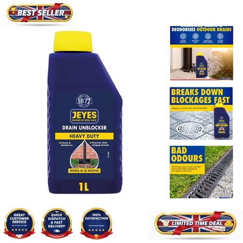 Heavy duty drain cleaner - 1l, heavy-duty