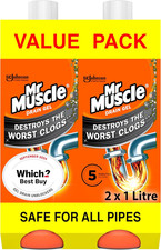 Mr Muscle Drain Unblocker Gel