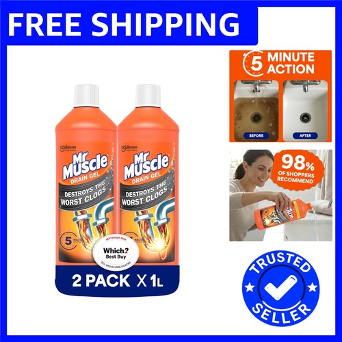 Heavy duty drain unblocker gel - drain,