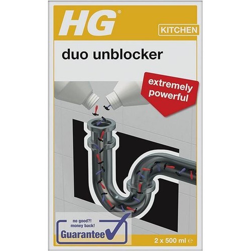 Drain cleaner duo - cleaner,