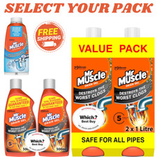 Mr Muscle Drain Unblocker Gel