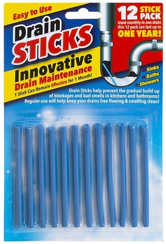 Drain sticks odour - x,
