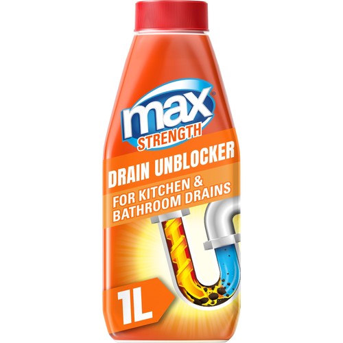 Max strength drain unblocker - max,