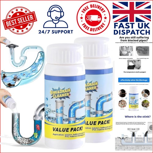 Heavy duty drain cleaner with - drain,